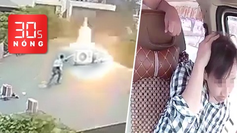 Bản tin 30s Nóng: Nổ cục nóng máy điều hòa, một người chết; Tài xế xe du lịch bị hành hung