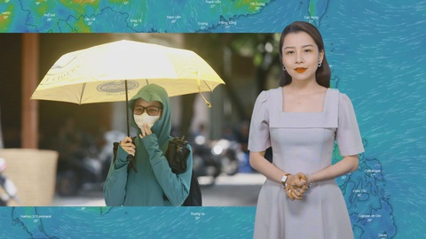Dự báo thời tiết 2-5: Nam Bộ mưa dông về đêm, ban ngày nóng trên 37 độ C