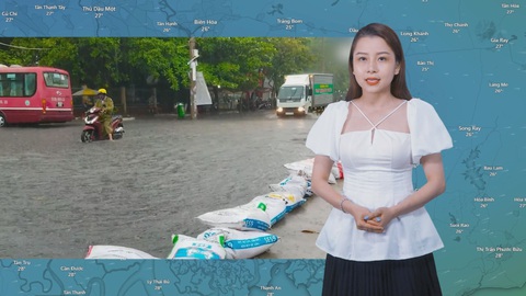 Dự báo thời tiết 10-6: Nam Bộ có mưa dông; Áp thấp ở vịnh Bắc Bộ