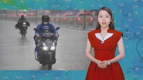 Dự báo thời tiết 16-6: Tây Nguyên và Nam Bộ vài nơi có mưa to