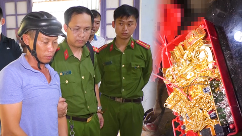 Bắt kẻ trộm 60 điện thoại, 22 dây chuyền vàng, lắc vàng