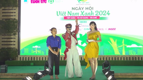 Bữa tiệc âm nhạc đặc sắc tại Ngày hội Việt Nam Xanh