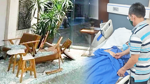 Nữ bác sĩ bị tấm kính rơi trúng, có thể ra viện trong vài ngày tới