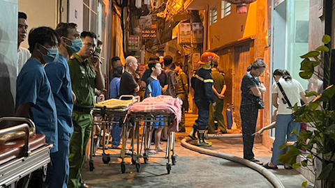 Cháy nhà trọ ở Hà Nội, đã ghi nhận 14 người chết