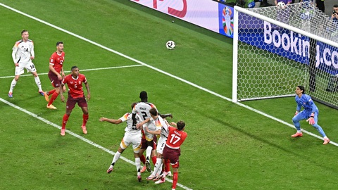 Highlights Đức hòa Thụy Sĩ ở lượt trận cuối cùng bảng A Euro 2024