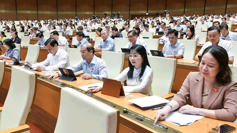 Truyền hình trực tiếp: Quốc hội thảo luận về dự án Luật Phòng không nhân dân