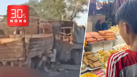 Bản tin 30s Nóng: Xác xe quân sự Nga và thi thể quân nhân ở Kursk; Thất vọng lễ hội tôm hùm, vì sao?
