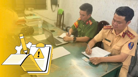 Phạm lỗi giao thông nhờ người khác ký thay biên bản vi phạm hành chính được không?