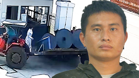 Khởi tố tài xế lái xe kéo làm ba cuộn vải bạt rơi đè chết bảo vệ