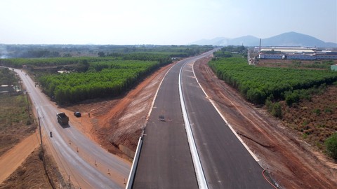 Sẽ thông xe kỹ thuật 20km cao tốc đầu tiên của Bà Rịa - Vũng Tàu vào ngày 30-4