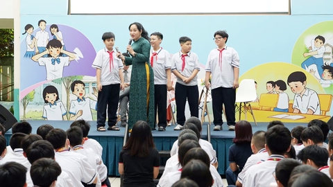Cần xây dựng cho trẻ môi trường học tập an toàn