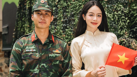 Xuân Bắc, Tự Long, hoa hậu Thanh Thủy bắt trend Yêu Việt Nam dịp lễ 30-4