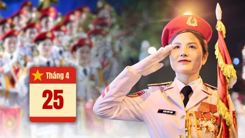 Ngày 25-4 sơ duyệt cấp nhà nước diễu binh, diễu hành: Người dân có được xem không? Mấy giờ? Ở đâu?