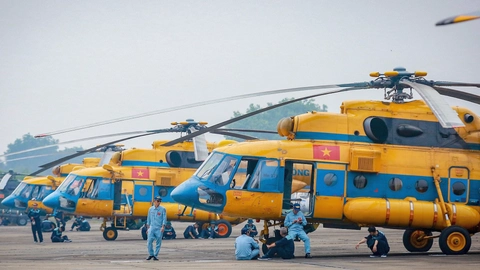 Cận cảnh sân bay Biên Hòa trước thềm sự kiện diễu binh dịp 30-4