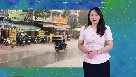 Dự báo thời tiết đêm 10 và ngày 11-5: Miền Bắc đón lạnh, cả nước có mưa