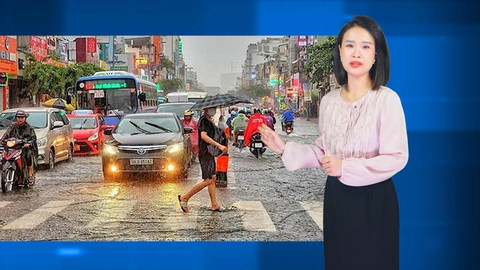Thời tiết đêm 23 ngày 24-5: Cả nước có mưa to, đề phòng dông, ngập lụt cục bộ