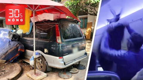 Bản tin 30s nóng: Ô tô đậu bên đường suốt 3 năm ở Tân Phú; Máy bay hoãn cất cánh vì chim