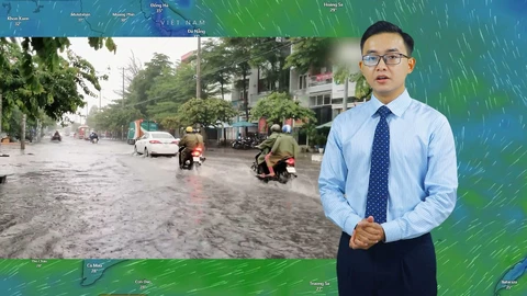 Thời tiết đêm 21 ngày 22-6: Bắc Bộ và Nam Bộ nhiều nơi mưa to, đề phòng ngập lụt cục bộ