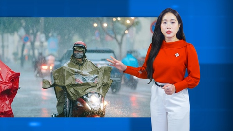 Thời tiết đêm 2 ngày 3-7: Miền Nam nắng gián đoạn, chiều tối mưa; Miền Bắc mưa to