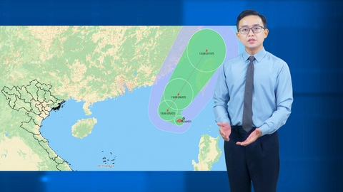 Thời tiết đêm 4 ngày 5-7: Áp thấp nhiệt đới trên Biển Đông có khả năng mạnh lên thành bão