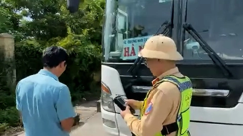 Tài xế bị tước bằng, nhờ người 'thế vai' khi CSGT kiểm tra
