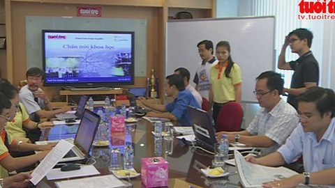 Giao lưu trực tuyến Chân trời khoa học
