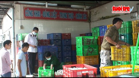 Hơn 110.000 quả trứng “bẩn” bị bắt