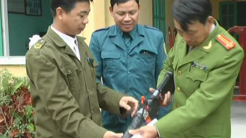 Thu hồi hàng trăm súng tự chế