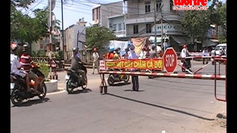 Vận hành thử nghiệm chắn ghi xe lửa tự động