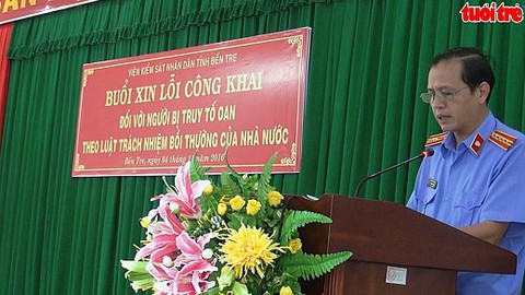 Được VKSND xin lỗi sau 26 năm oan sai