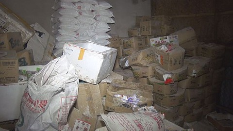 Công an TP.Vinh bắt 2,1 tấn thực phẩm bẩn