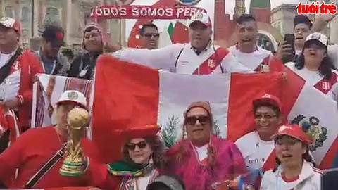 Không khí sôi động tại nơi sẽ diễn ra lễ khai mạc World Cup 2018