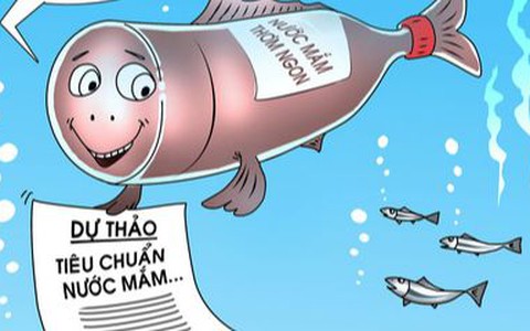 Biếm họa: cuộc chiến nước mắm