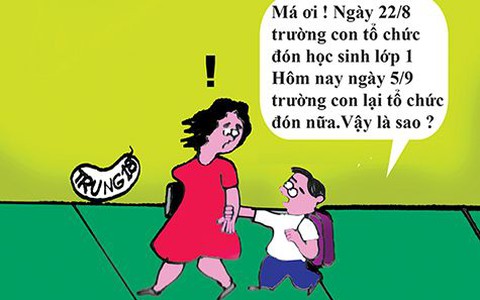 Ngày khai giảng trong… mơ!