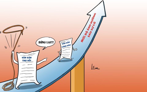 Cảnh báo rồi lại thu hồi