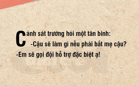 Cảnh sát sẽ làm gì nếu phải bắt mẹ?