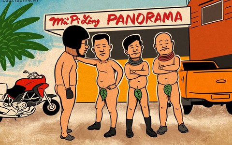 Sự tích Mã Pì Lèng và bốn vị cưỡi "ngựa sắt" khỏa thân