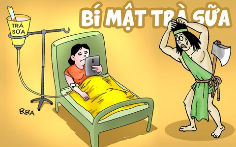 Bí mật về món trà sữa