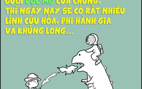 Ngẫm thử đúng không: Nếu trẻ em thực hiện ước mơ của chúng