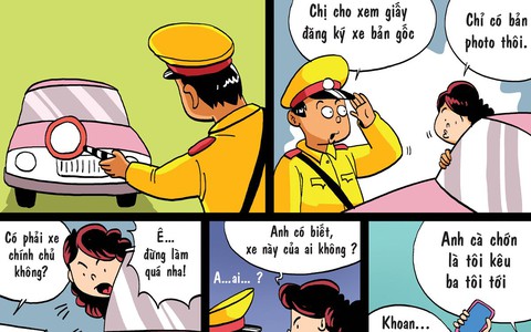 CSGT: Làm người ta hết hồn!