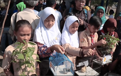 Indonesia bắt học sinh nuôi gà con để 'cai nghiện' điện thoại