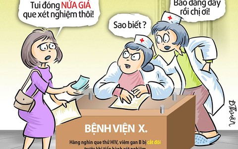 Sáng kiến cải tiến kỹ thuật: Cắt đôi que thử HIV và viêm gan B