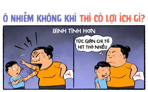 Lợi ích không ngờ vì ô nhiễm không khí