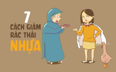 7 cách giảm rác thải nhựa