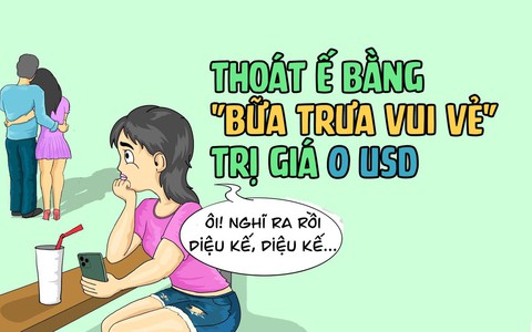 Thoát ế bằng "Bữa trưa vui vẻ" trị giá 0 USD