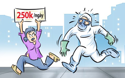 Tin cà khịa: Ăn vạ kiểu Covid-19, đòi 'hỗ trợ' 250.000 đồng mỗi ngày mới tự cách ly