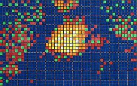 “Tranh” Mona Lisa bằng khối rubik có trị giá gần 500.000 euro!