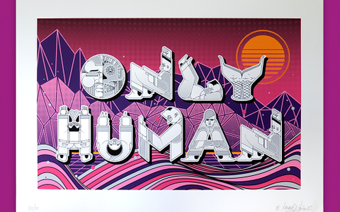 Only Human: font chữ sáng tạo "riêng của con người"