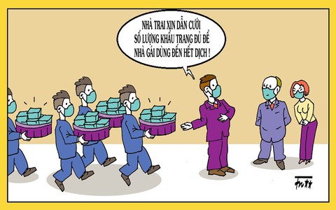 Ra giêng anh cưới em, ai dè nhằm đúng mùa dịch