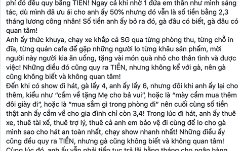 Giữa bão scandal Châu Đăng Khoa, nhạc sĩ Nguyễn Văn Chung bất ngờ nói về 'cái bạc bẽo' của nghề quản lí ca sĩ